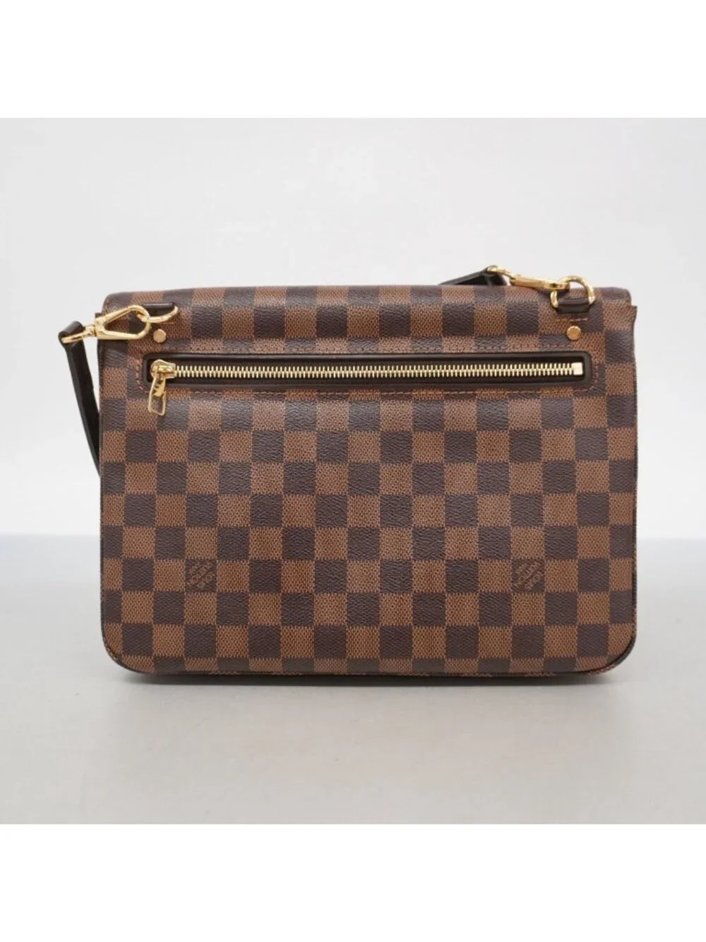 Louis Vuitton Shoulder Bag Damier Hoxton GM Ebene